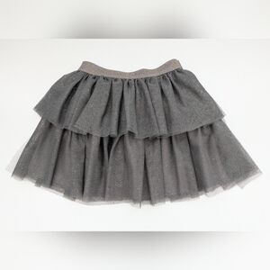 H&M Girls' (3/4T) Sparkly/Glitter Elastic-Waist Lined Tulle Layered Tutu Skirt